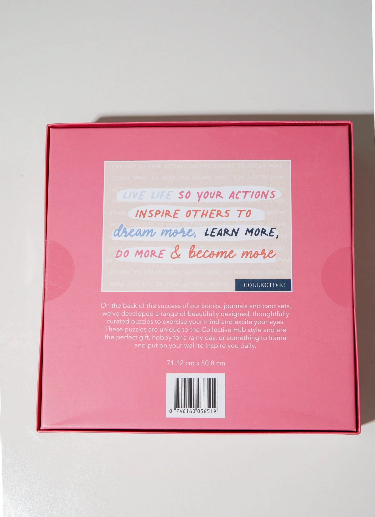 Collective Hub Dream More Puzzle - Multi 6 Collective Hub Dream More Puzzle - Multi