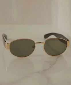 Peppermayo New & Most Loved Sign Of The Times Sunglasses - Black Gold