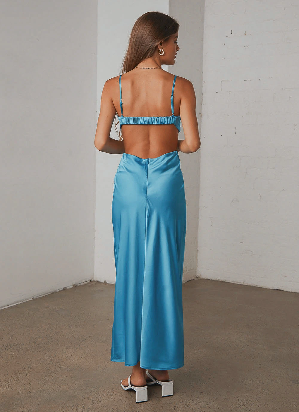 Peppermayo Clumsy Love Midi Dress - Blue New Dresses 7 Peppermayo Clumsy Love Midi Dress - Blue New Dresses