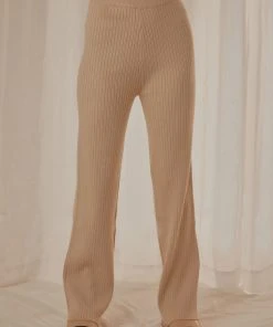 Peppermayo Exclusive Only Vice Knit Pants - Ivory