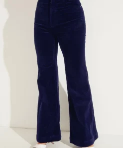 Rolla's Eastcoast Flare Pants - Midnight Cord 10 Rolla's Eastcoast Flare Pants - Midnight Cord
