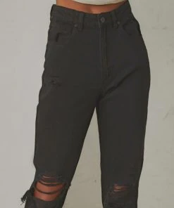 Abrand New & Most Loved A 94 Slim Jeans - Black Wildlife 9 Abrand New & Most Loved A 94 Slim Jeans - Black Wildlife