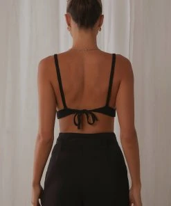 Peppermayo New & Most Loved Golden Light Knit Crop - Black 11 Peppermayo New & Most Loved Golden Light Knit Crop - Black