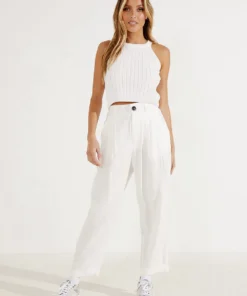 Peppermayo Vista Knit Top - White New Tops