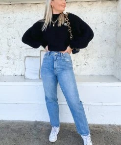 Lee High Straight Jean - Supple Blue 8 Lee High Straight Jean - Supple Blue