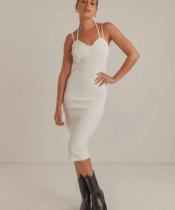 4th & Reckless Soleil Dress - White Jersey New & Most Loved 9 4th & Reckless Soleil Dress - White Jersey New & Most Loved