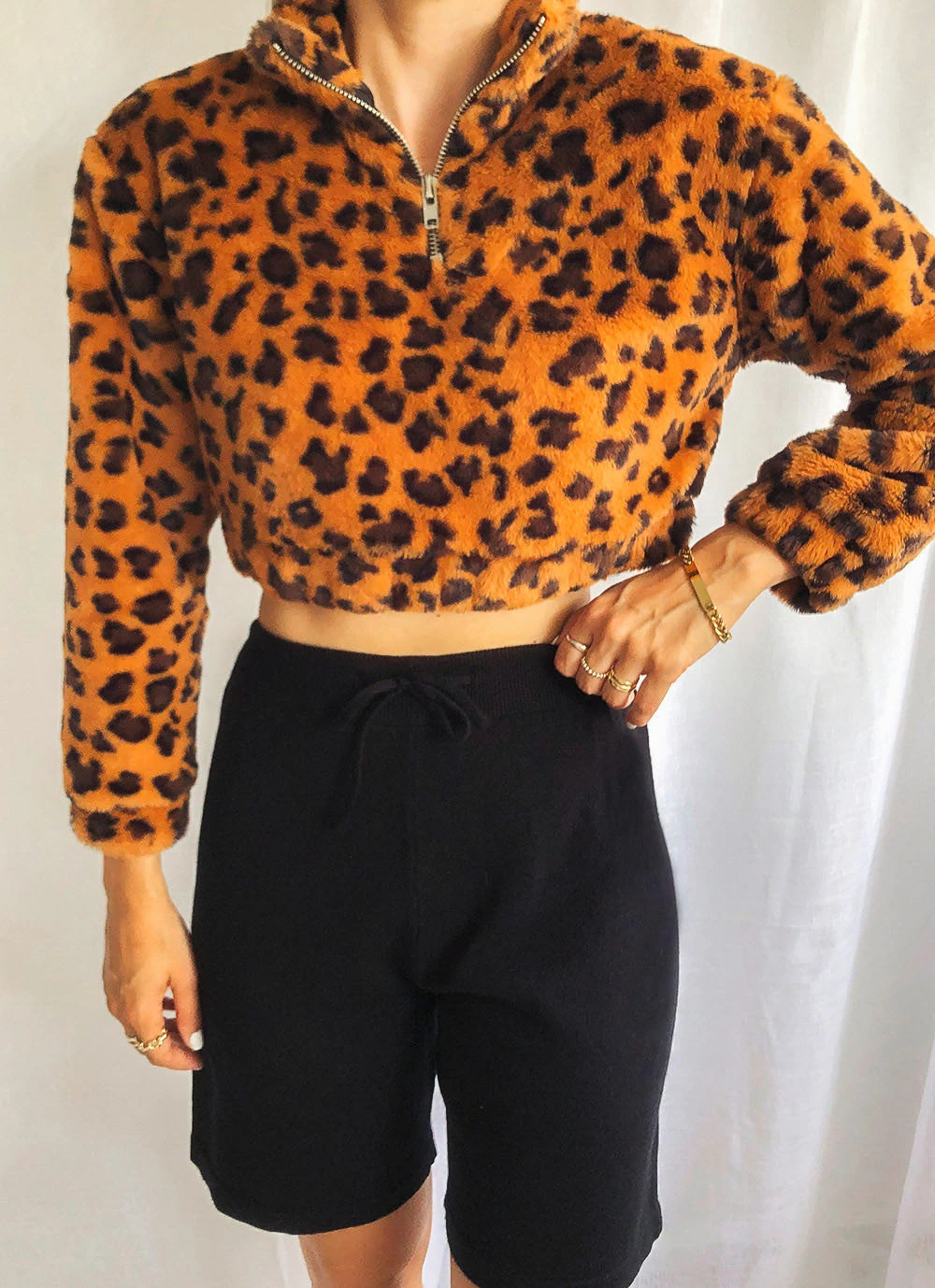 Peppermayo New & Most Loved Sundaze Crop Jumper - Leopard 7 Peppermayo New & Most Loved Sundaze Crop Jumper - Leopard