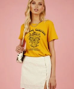 Thrills Soulfire Band Tee - Mineral Yellow
