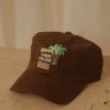 American Needle New & Most Loved Twin Palms Ball Park Cap - Chocolate