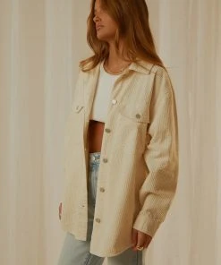 Nude Lucy New & Most Loved Paige Corduroy Shacket - Nutmeg 12 Nude Lucy New & Most Loved Paige Corduroy Shacket - Nutmeg