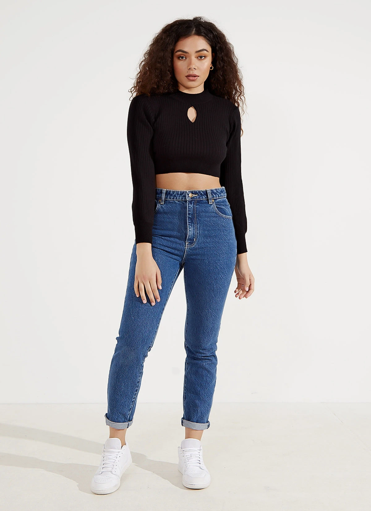 Peppermayo Dinner Date Knit Top - Black 5 Peppermayo Dinner Date Knit Top - Black