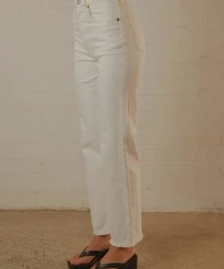 Levi's Ribcage Straight Ankle Jeans - Cloud Over New & Most Loved