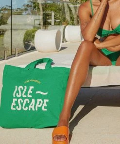 Peppermayo Exclusive New & Most Loved Club Peppermayo Tote Bag - Jade Green