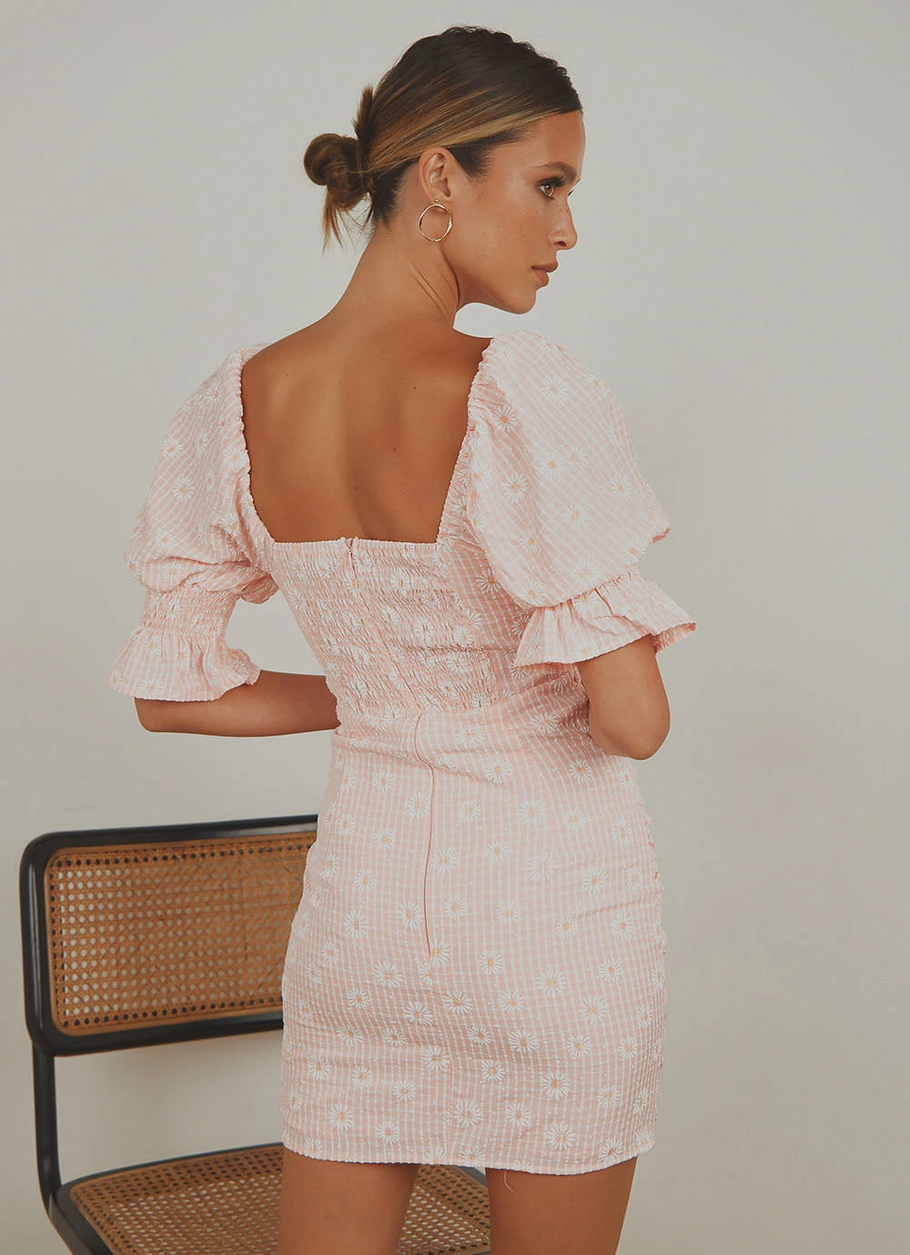 Peppermayo Last Song Floral Mini Dress - Pink New & Most Loved 7 Peppermayo Last Song Floral Mini Dress - Pink New & Most Loved