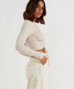 Peppermayo Exclusive Model Watch Top - Light Beige New Tops 10 Peppermayo Exclusive Model Watch Top - Light Beige New Tops