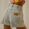 Wrangler Hi Bells Short - Harmony Blues 2 Wrangler Hi Bells Short - Harmony Blues