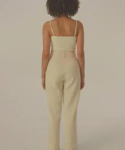 Vacancy Supply Endless Road Twill Pant - Creme New & Most Loved 13 Vacancy Supply Endless Road Twill Pant - Creme New & Most Loved