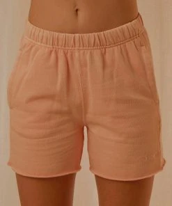 Champion New & Most Loved Vintage Dye Boyfriend Short - Certan Peach