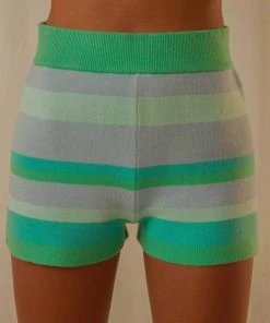 Peppermayo Exclusive New & Most Loved By Chance Knit Shorts - Blue Stripe 6 Peppermayo Exclusive New & Most Loved By Chance Knit Shorts - Blue Stripe