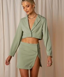 Peppermayo Exclusive New & Most Loved Eastside Blazer - Sage