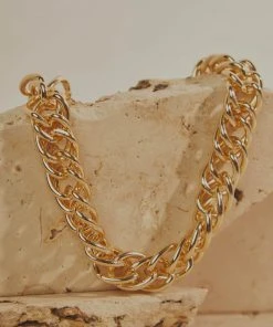 Peppermayo Madison Ave Necklace - Gold New & Most Loved