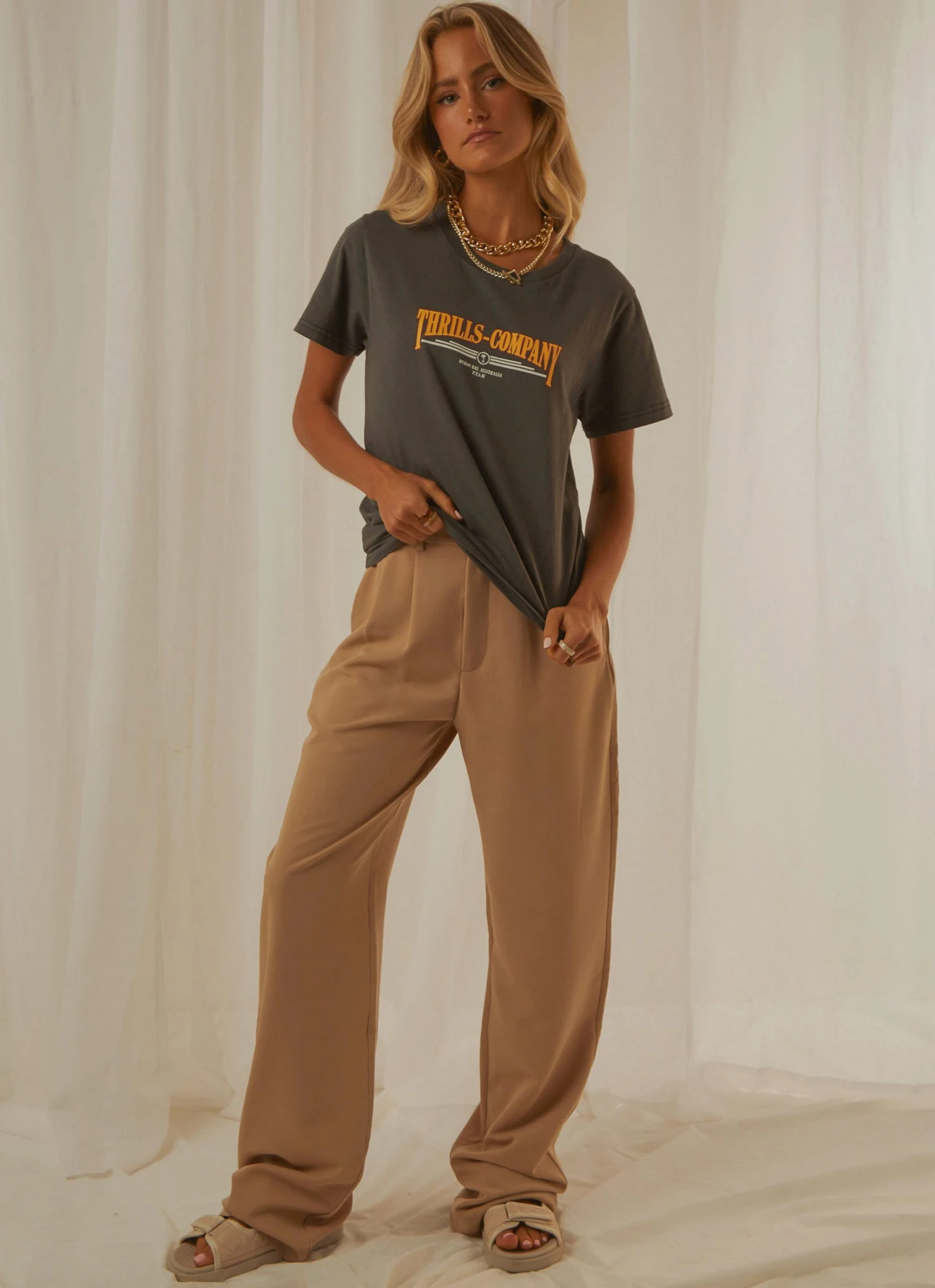 Thrills New & Most Loved Underline Band Tee - Merch Black 5 Thrills New & Most Loved Underline Band Tee - Merch Black