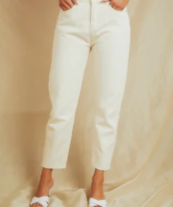 Peppermayo Rescue Me Jeans - Cream Denim