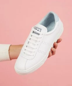 Superga 2843 CLUBS SNEAKER - A0E White/Blue New & Most Loved