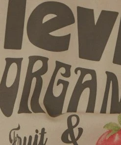 Levi's New & Most Loved Graphic Prism Crew - Undyed Greige