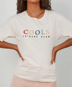 Cools Club New Tops Leisure Club Tee - Peach 4 Cools Club New Tops Leisure Club Tee - Peach