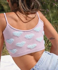 Peppermayo First Move Knit Crop - Pink 11 Peppermayo First Move Knit Crop - Pink