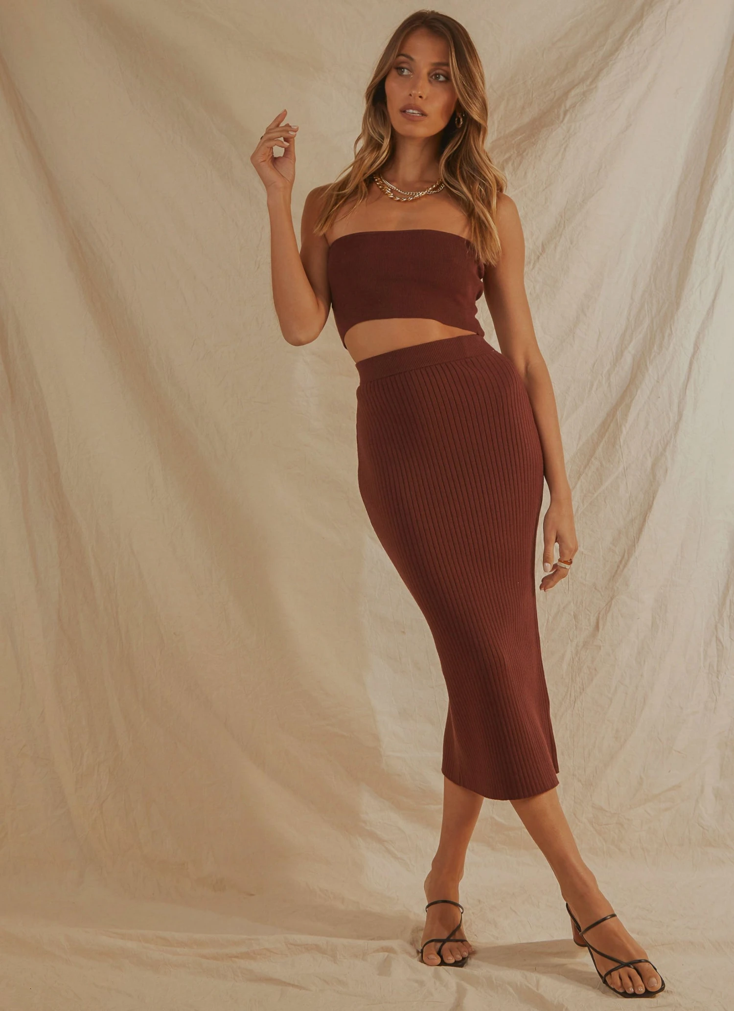 Peppermayo New & Most Loved Welcome To The World Crop Top - Chocolate Peppermayo New & Most Loved Welcome To The World Crop Top - Chocolate