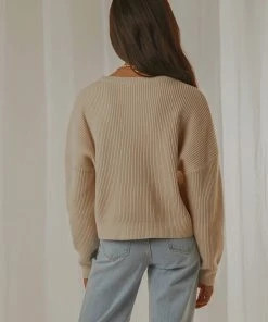 Cools Club Leisure Club Knit - Stone 11 Cools Club Leisure Club Knit - Stone