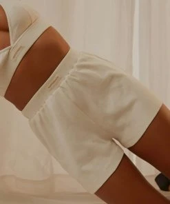 Peppermayo Exclusive PM Basic Organic Cotton Shorts - Ivory New & Most Loved 16 Peppermayo Exclusive PM Basic Organic Cotton Shorts - Ivory New & Most Loved