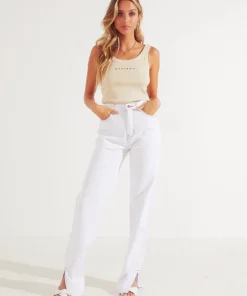 Lioness Fashion New Bottoms Alabama Jean - Cream 9 Lioness Fashion New Bottoms Alabama Jean - Cream