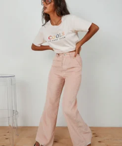 Cools Club New Tops Leisure Club Tee - Peach