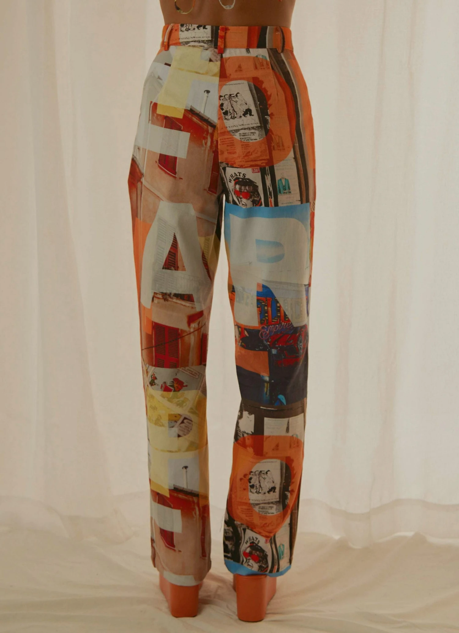 Peppermayo Exclusive New & Most Loved Ticket To Nowhere Pants - PM Film Graphic 8 Peppermayo Exclusive New & Most Loved Ticket To Nowhere Pants - PM Film Graphic