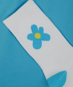 Peppermayo New & Most Loved Lucky Flower Sock - Blue
