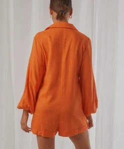 Peppermayo New & Most Loved Carried Away Playsuit - Orange