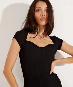 Peppermayo Parisian Days Top - Black New & Most Loved