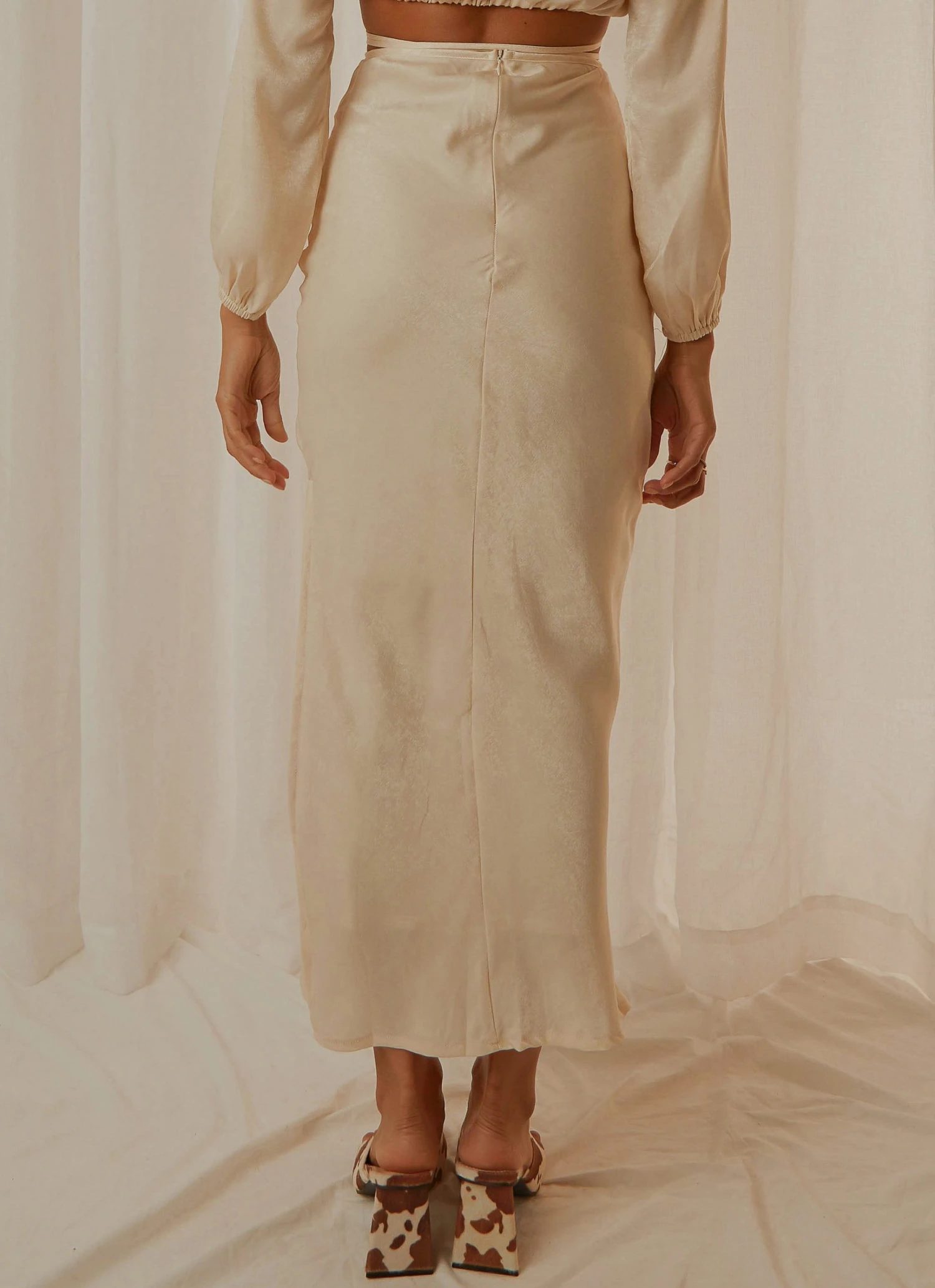 Peppermayo Exclusive New & Most Loved Maison Maxi Skirt - Ivory 8 Peppermayo Exclusive New & Most Loved Maison Maxi Skirt - Ivory