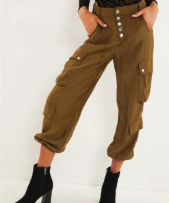 Peppermayo Cypress Pants - Khaki Bottoms 8 Peppermayo Cypress Pants - Khaki Bottoms