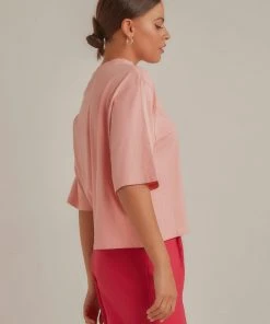 Levi's Heavyweight Box Logo Tee - Peony New & Most Loved