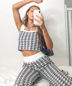 Peppermayo Call On Me Top - Black And White New & Most Loved