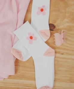 Peppermayo Flower Sock - Pink