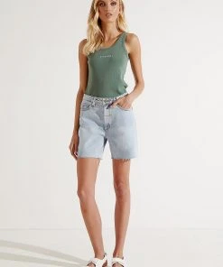 Thrills New & Most Loved Thelma Short - Time Worn Blue 9 Thrills New & Most Loved Thelma Short - Time Worn Blue