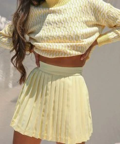 Peppermayo Exclusive No Boundaries Tennis Skirt - Yellow 8 Peppermayo Exclusive No Boundaries Tennis Skirt - Yellow