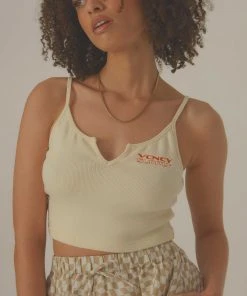 Vacancy Supply Off Roading Singlet - Crème New & Most Loved 4 Vacancy Supply Off Roading Singlet - Crème New & Most Loved