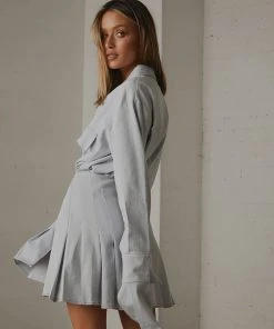 Lioness Fashion New Dresses Cover Girl Mini Dress - Light Blue