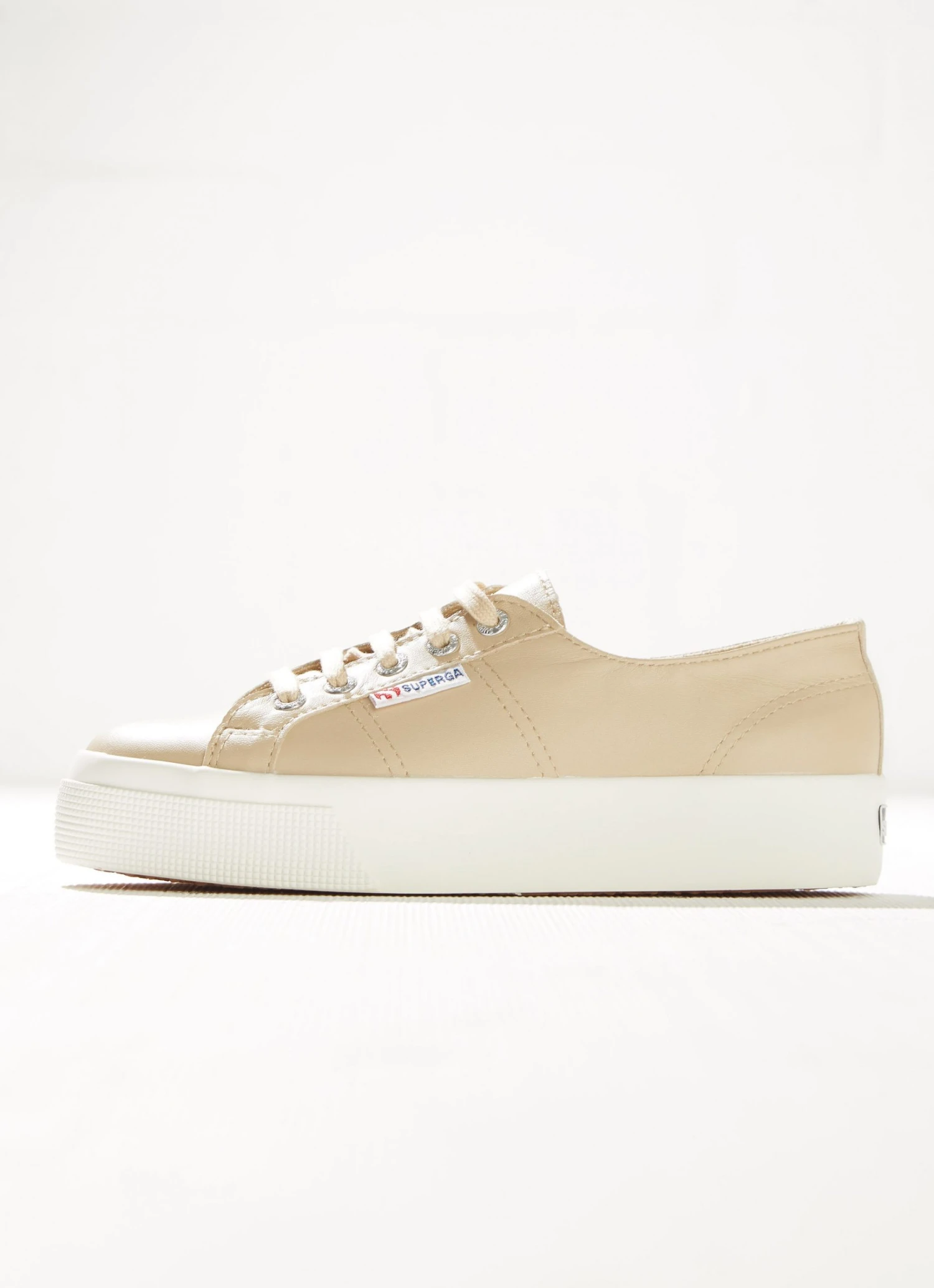 Superga 2730 Nappa Sneaker - Beige Favorio New & Most Loved 6 Superga 2730 Nappa Sneaker - Beige Favorio New & Most Loved